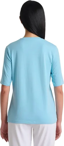 Miniatura 3 de Coolibar Camiseta de manga corta Morada Everyday UPF 50+ para mujer, protección solar
