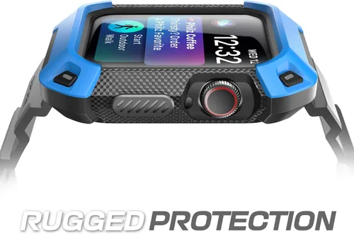 Miniatura 2 de SUPCASE [Unicorn Beetle Pro] - Funda protectora resistente con correas, diseñada para Apple Watch serie 6/SE/5/4 [40 mm / 1,5 pulgadas], Azul