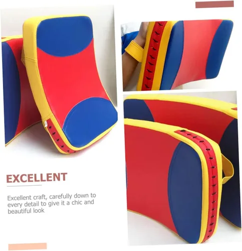 Miniatura 2 de Toddmomy Kickboxing Taekwondo Kick Protector de cuero Protector de zócalo de boxeo de boxeo de pared Kick Pad Kicking Strike Shield Pad Protector
