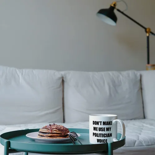 Miniatura 8 de Taza de político, regalo divertido para legislador, senador, idea de presente, congresista, estadista, pol, compañero de trabajo, cita diciendo