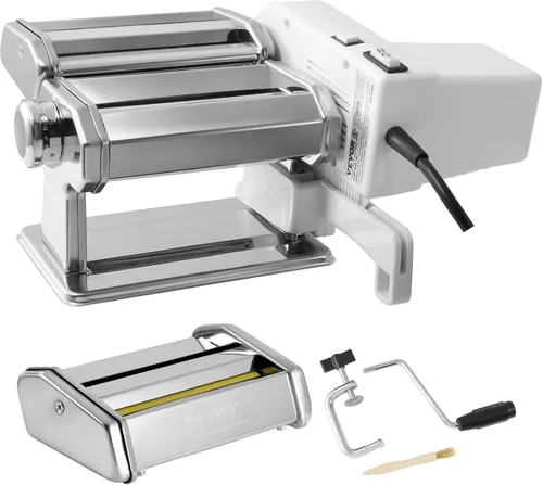 Miniatura 11 de VEVOR Máquina Eléctrica de Pasta, Máquina Automática de Fideos de 150W con 8 Formas de Pasta, 4 Modos Inteligentes, Capacidad de 500g de Harina, Azul