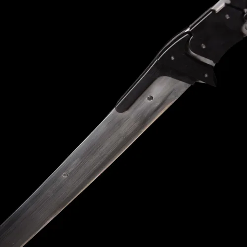 Miniatura 4 de Samuel Rodrigues/Raiden Sword Japanes Juego Cosplay Prop Metal Versión mejorada Katana Negro/Rojo No Sharp