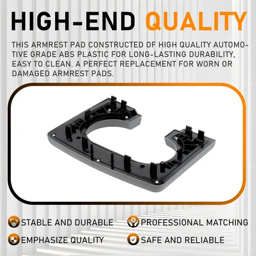 Miniatura 7 de Almohadilla de repuesto para portavasos de consola central compatible con Ford F-150 2004-2014 Piezas de consola central, almohadilla de repuesto