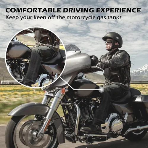 Miniatura 4 de KEMIMOTO Kit de extensores espaciadores para tablero de suelo de 1 pulgada para 2009-2024 2025 Touring Road King Road Glide 2009-2013 FL Trikes