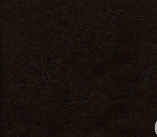 Tela de vinilo de piel sintética Victoria desgastada, tela de tapicería marrón oscuro, 54 pulgadas de ancho, vendido por The Yard
