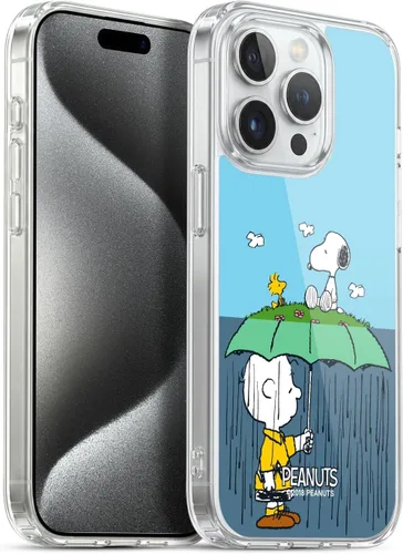 Miniatura 285 de Head Case Designs Funda de gel con licencia oficial de Peanuts Snoopy & Woodstock Halfs and Laughs [protección de grado militar] compatible