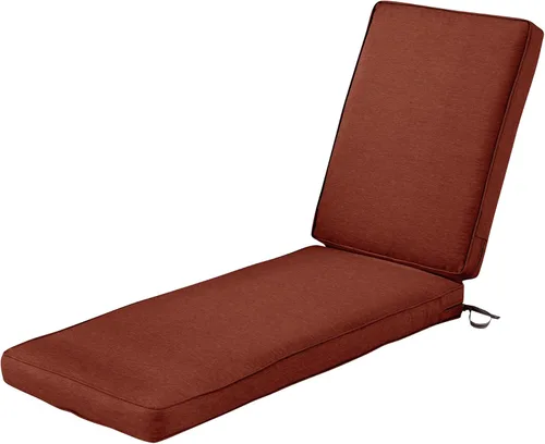 Miniatura 17 de Classic Accessories Montlake® FadeSafe® - Cojín resistente al agua para chaise longue de patio de 74 x 23 x 3 pulgadas, beige antiguo