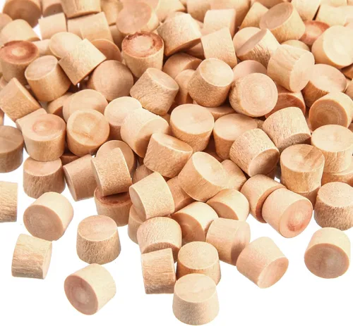 Miniatura 9 de 200 tapas de madera de tamaño mixto – 3/16", "5/16", "3/8", "1/2