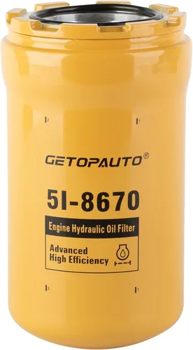 GETOPAUTO Filtro hidráulico 5I-8670 BT9464 HF35519 compatible con excavadora Caterpillar CAT E320d p573481
