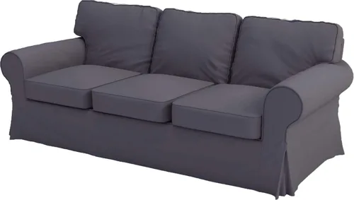Miniatura 16 de Funda de repuesto para silla Ektorp de algodón, hecha a medida, compatible con la funda de sillón Ektorp de IKEA, el juego de fundas solo se ajusta