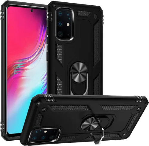 Miniatura 12 de ADDIT Funda S20 para Samsung Galaxy S20 de 6.1 pulgadas, con anillo de soporte, soporte ajustable, grado militar, protección resistente, a prueba