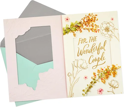 Miniatura 2 de Hallmark - Tarjeta de boda, Tarjeta de baby shower, Tarjeta de compromiso (Pareja maravillosa)