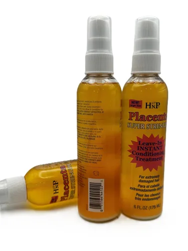 Miniatura 5 de Hask Tratamiento acondicionador sin enjuague de placenta súper fuerza 6 onzas (5.9 fl oz) (paquete de 3)