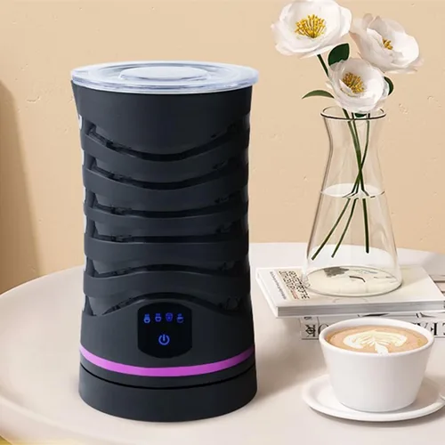 Miniatura 8 de Calentador de leche de espuma caliente y fría 4 en 1 con control de temperatura, espumadores de apagado automático para café, latte, capuchino