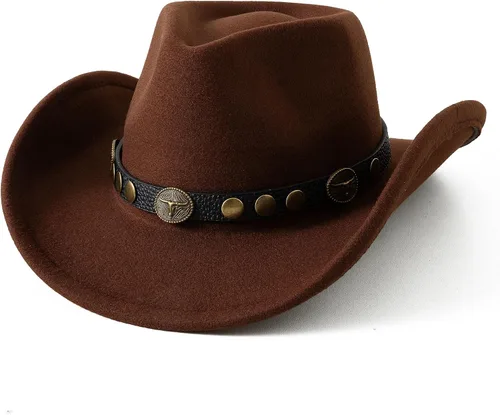 Jastore Sombreros de vaquero para bebés, niños y niñas, sombreros de vaquera, sombreros occidentales para niños
