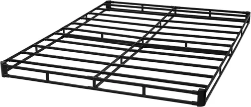 Miniatura 9 de VEVOR Base de cama tamaño Queen con tela lavable, marco de metal resistente para cama Queen, base de colchón de 4 pulgadas, capacidad máxima