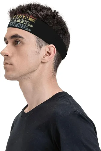 Miniatura 2 de Godfather The Man The Myth The Legend- Headband for Men Women Sports Sweatband for Fitness Exercise Moisture Wicking Running Yoga Hairbands