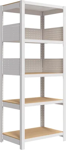 Miniatura 15 de HOMEDANT - Estantería de garaje de 5 niveles de 47.7" de ancho profundo, estante de almacenamiento ajustable de metal resistente, estantes de pie