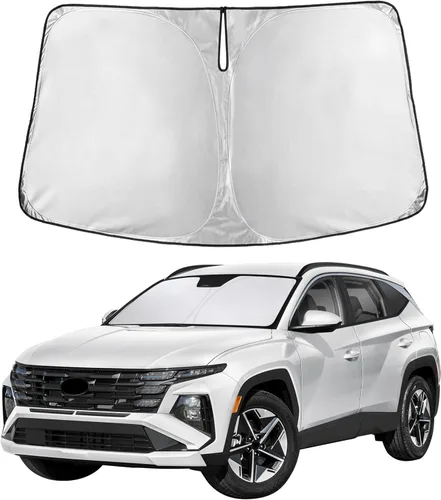 Miniatura 82 de Autovir Parasol para parabrisas Rivian R1S 2022-2024 2025 2026, parasol para ventana delantera, protección UV, bloqueador de calor, accesorios