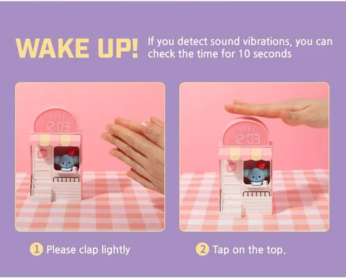 Miniatura 7 de BT21 Reloj de escritorio LED digital Cafe (RJ)
