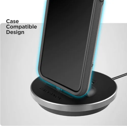 Miniatura 6 de Soporte de carga para iPhone con certificación MFi, base Lightning de escritorio con cable USB-C integrado para carga rápida Apple iPhone 14 Pro