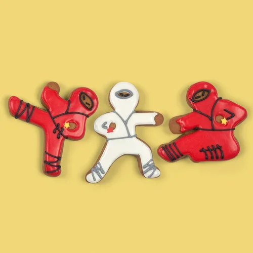 Miniatura 4 de Genuine Fred NINJABREAD Men - Cortadores de galletas, juego de 3