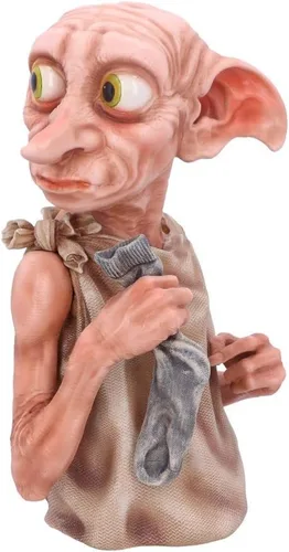Miniatura 2 de Nemesis Now Busto Dobby de Harry Potter con licencia oficial, 11.8 pulgadas, color rosa