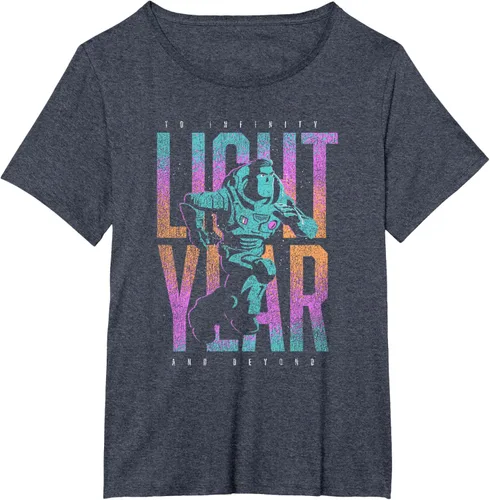 Miniatura 50 de Disney Pixar Lightyear Buzz Lightyear To Infinity And Beyond Camiseta, Negro