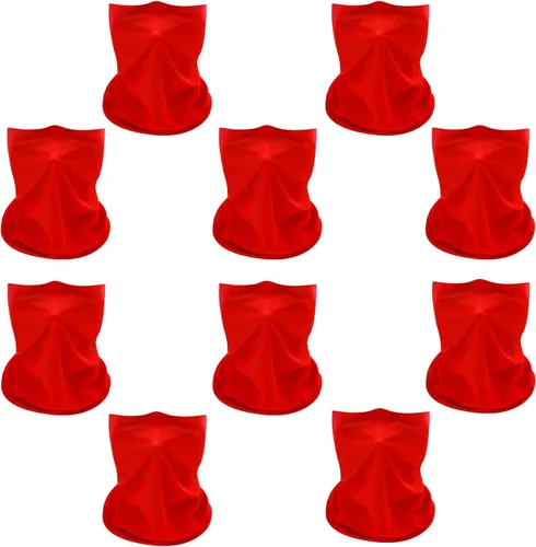 Miniatura 15 de Mascarillas de Polaina para el Cuello, Bufanda en Tubo, Bandanas Sin Costuras, Pañuelos para el Rostro, Cubierta Multiusos para la Cabeza