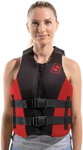 Miniatura 19 de Seachoice Evoprene - Chaleco salvavidas multideporte, nivel 70, tallas de niño a adulto Azul/Negro