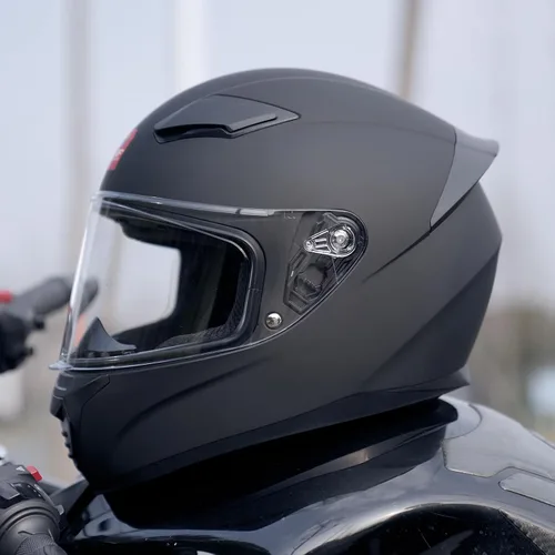 Miniatura 3 de Casco de motocicleta de cara completa WS-607 aprobado por DOT, casco de motocicleta de carreras de calle para adultos, visera plateada cromada
