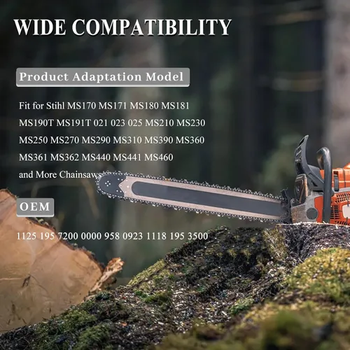 Miniatura 3 de Kit de arandela de trinquete de arranque de retroceso para motosierra Stihl MS170 MS171 MS180 MS181 MS190T MS191T 021 023 025 MS210 MS230 MS250