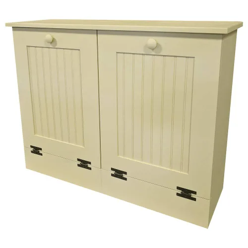 Miniatura 12 de Cubo doble de basura/Recipiente para papelera de reciclaje. Borgoña sólido