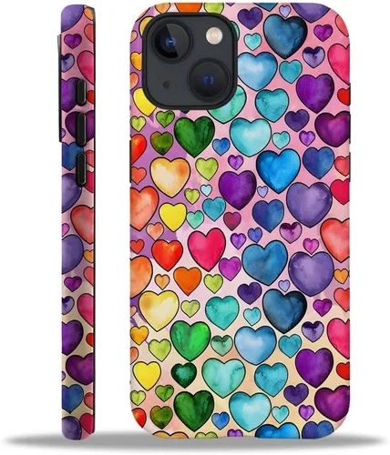 Miniatura 15 de SEized Funda compatible con iPhone 13 Pro Max, funda de teléfono con patrón de vaca blanca y negra para niñas, mujeres, niños y hombres, funda