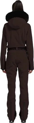 Miniatura 31 de GSOU SNOW Traje de esquí para mujer, traje de nieve de una pieza, para snowboard, delgado, aislante, impermeable, resistente al viento