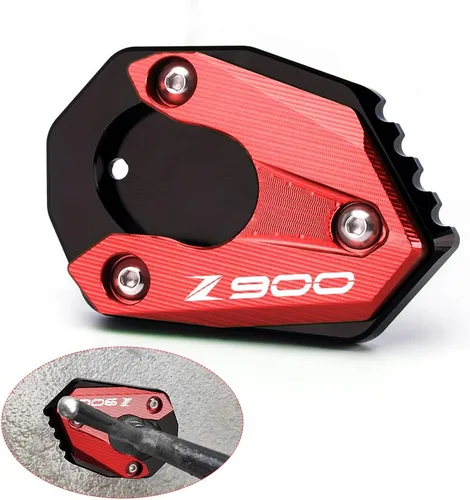Miniatura 7 de Compatible con Z900 2017-2022 Placa de extensión de soporte CNC para motocicleta, soporte lateral, almohadilla z 900 z900, accesorios (negro)