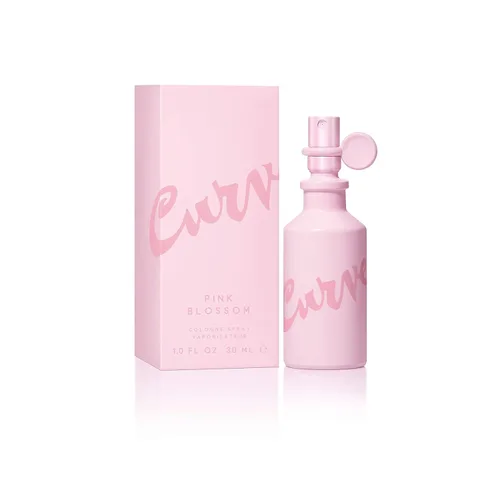 Curve Fragancia de perfume para mujer, aroma casual de día o noche, flor rosa, 1 onza líquida