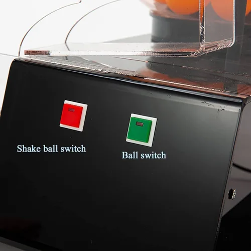 Miniatura 5 de Máquina automática de dibujo de lotería, incluye jaula de bingo acrílica, bola de 60 piezas, máquina de dibujo de lotería automática de acrílico