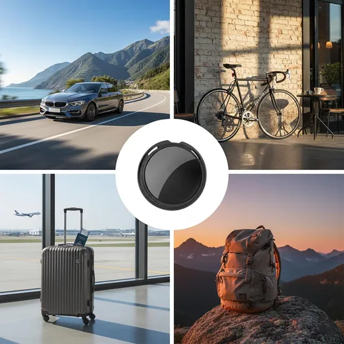 Miniatura 7 de Rastreador de coche compatible con Apple Find My (solo iOS), dispositivo de seguimiento GPS con funda magnética oculta, localizador antirrobo, sin