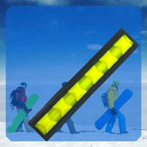 Miniatura 4 de FRESHe Almohadilla de snowboard - Patrón de espiga de perfil bajo - Almohadilla de pisoteo especializada diseñada para un mejor agarre y adherencia