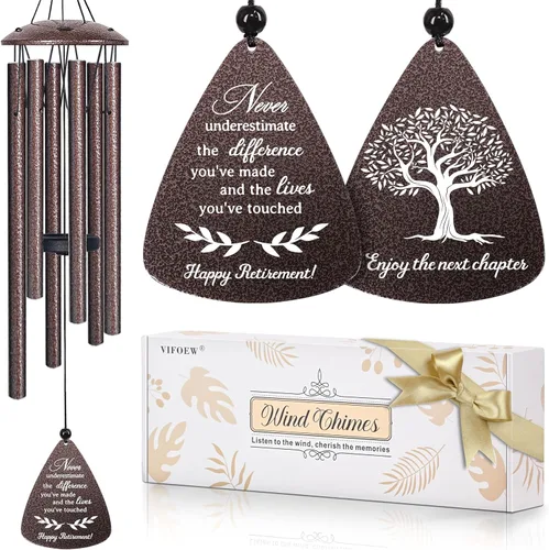 Miniatura 16 de Regalos para abuela, campanillas de viento de bronce de 32 pulgadas, regalos para abuela, el mejor regalo de cumpleaños o Navidad para abuela