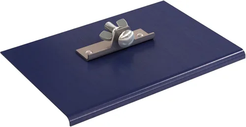 Miniatura 4 de Bon Tool 22-746 Blue Steel Walking Edger, 9 pulgadas x 6 pulgadas, radio de 3/8 pulgadas, profundidad de 1/2 pulgada