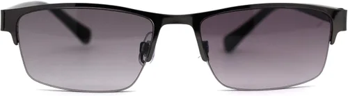Miniatura 2 de SA106 Gafas de sol de lectura progresivas focales de media montura para hombre plomizo