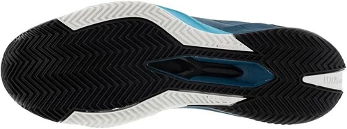 Miniatura 5 de WILSON Zapatillas de tenis Rush Pro 4.0 Clay para hombre Blanco y Azul Coral