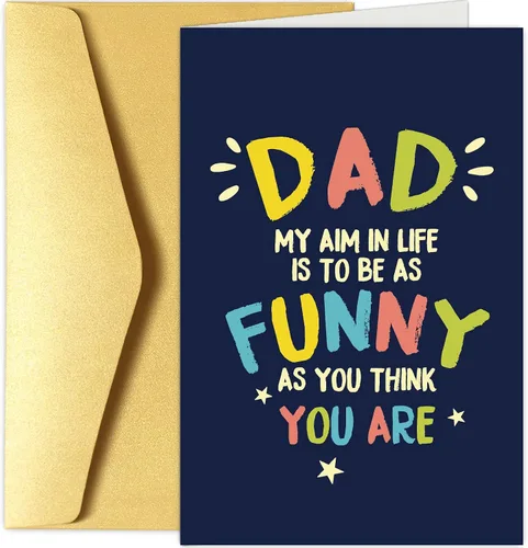 Miniatura 13 de Chenive Tarjeta del día del padre para marido de esposa, romántica tarjeta feliz del día del padre para él, cuánto amas a nuestra familia y cuida