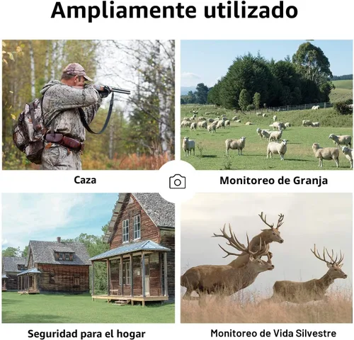 Miniatura 8 de OUTDOOR EXPERT Cámara de Rastro MINI de 20MP, cámara de rastro de caza de 1080P sin brillo, 940 nm, visión nocturna activada por movimiento, IP66