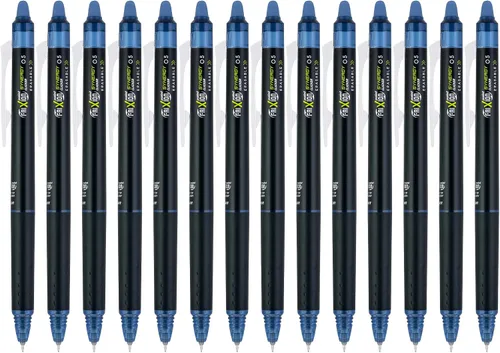 Miniatura 11 de Pilot FriXion Synergy Clicker - Bolígrafos de tinta de gel borrables, retráctiles, borrables, punta extrafina de 0.020 in, paquete de 14