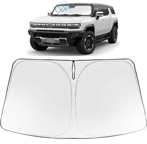 Miniatura 152 de Proadsy Parasol para parabrisas actualizado 2025, ajuste personalizado Dodge RAM 1500 2Dr 2019-2024 2025, 4 capas, plegable, protector de parasol