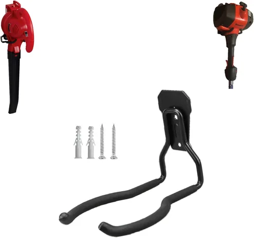 Weedeater - Percha para recortadora de cuerdas, soporte para herramientas eléctricas montado en la pared, ganchos de utilidad para organizadores de