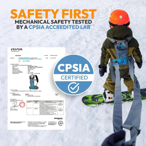 Miniatura 6 de Sklon Entrenador de arnés de esquí y snowboard para niños - Correa de entrenamiento Enseñe a su hijo los fundamentos del esquí Snowboarding